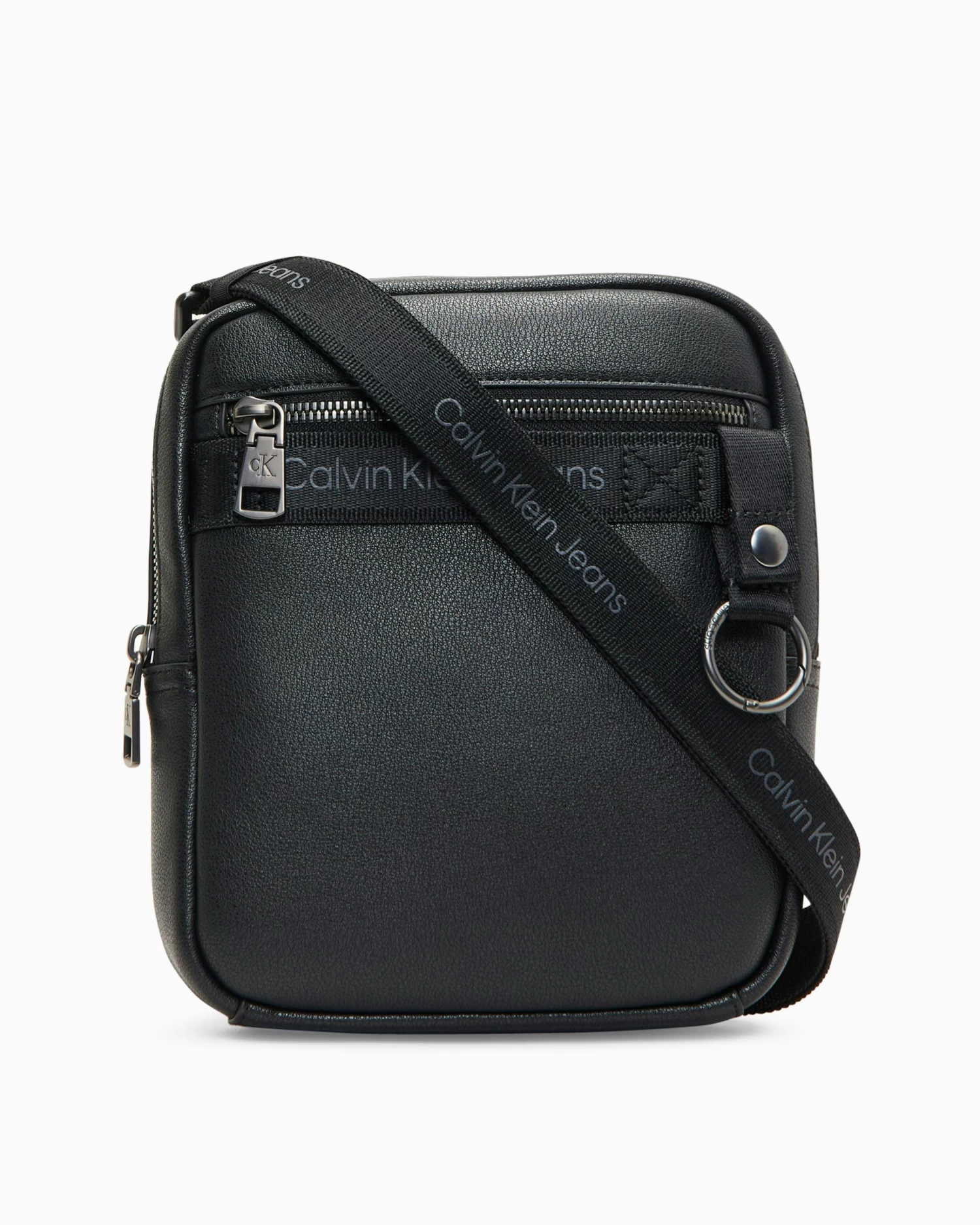 Calvin Klein Logo Tape Reporter Bag