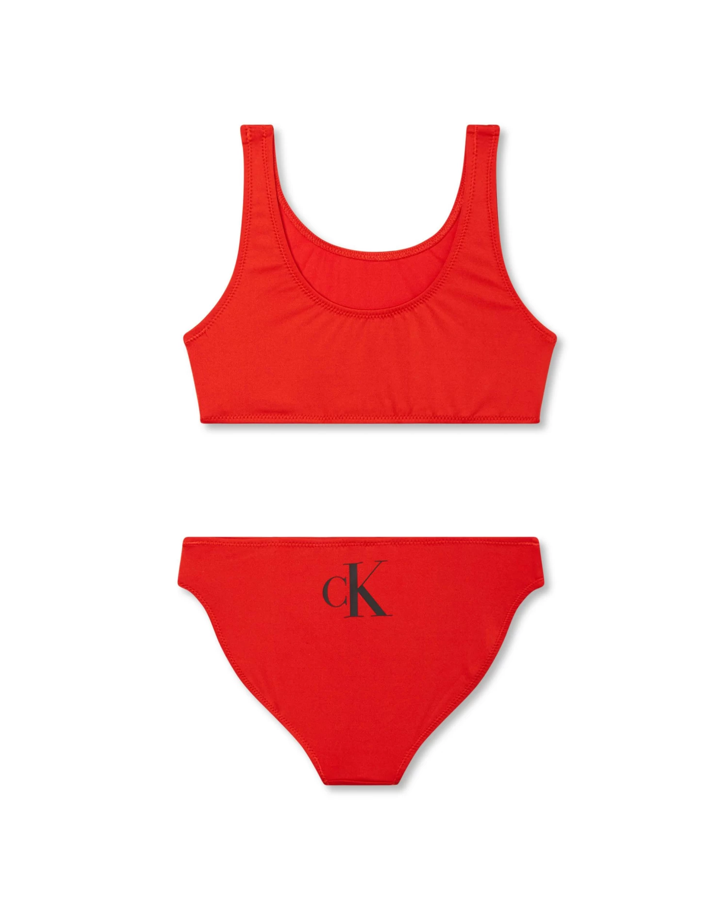 Calvin Klein Girls CK Monogram Bralette Bikini Set - Image 2