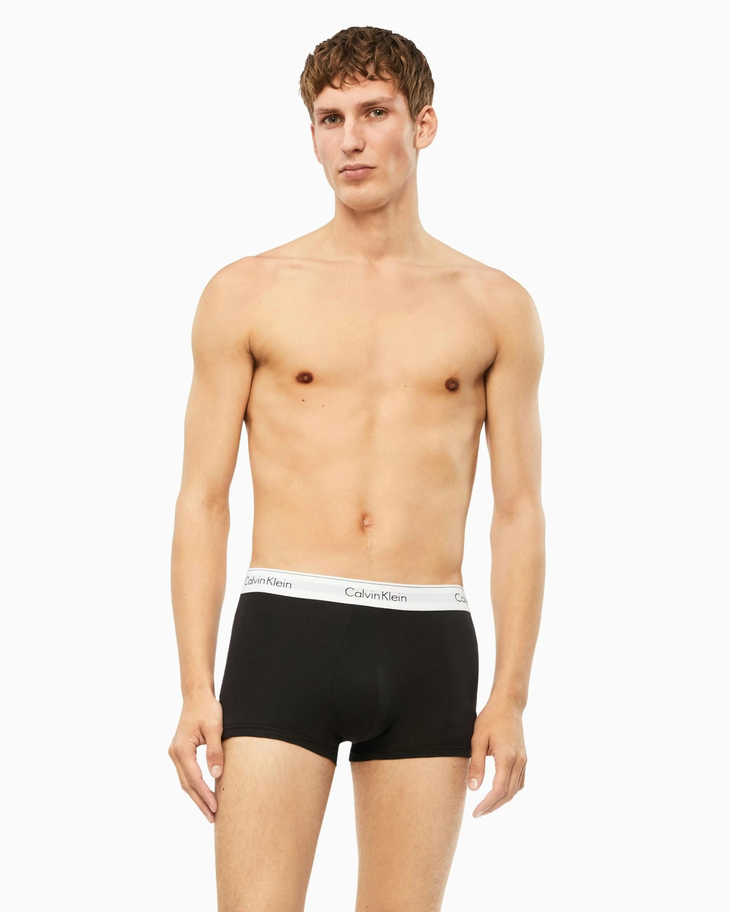 Calvin Klein Modern Cotton 3-Pack Trunks - Image 2
