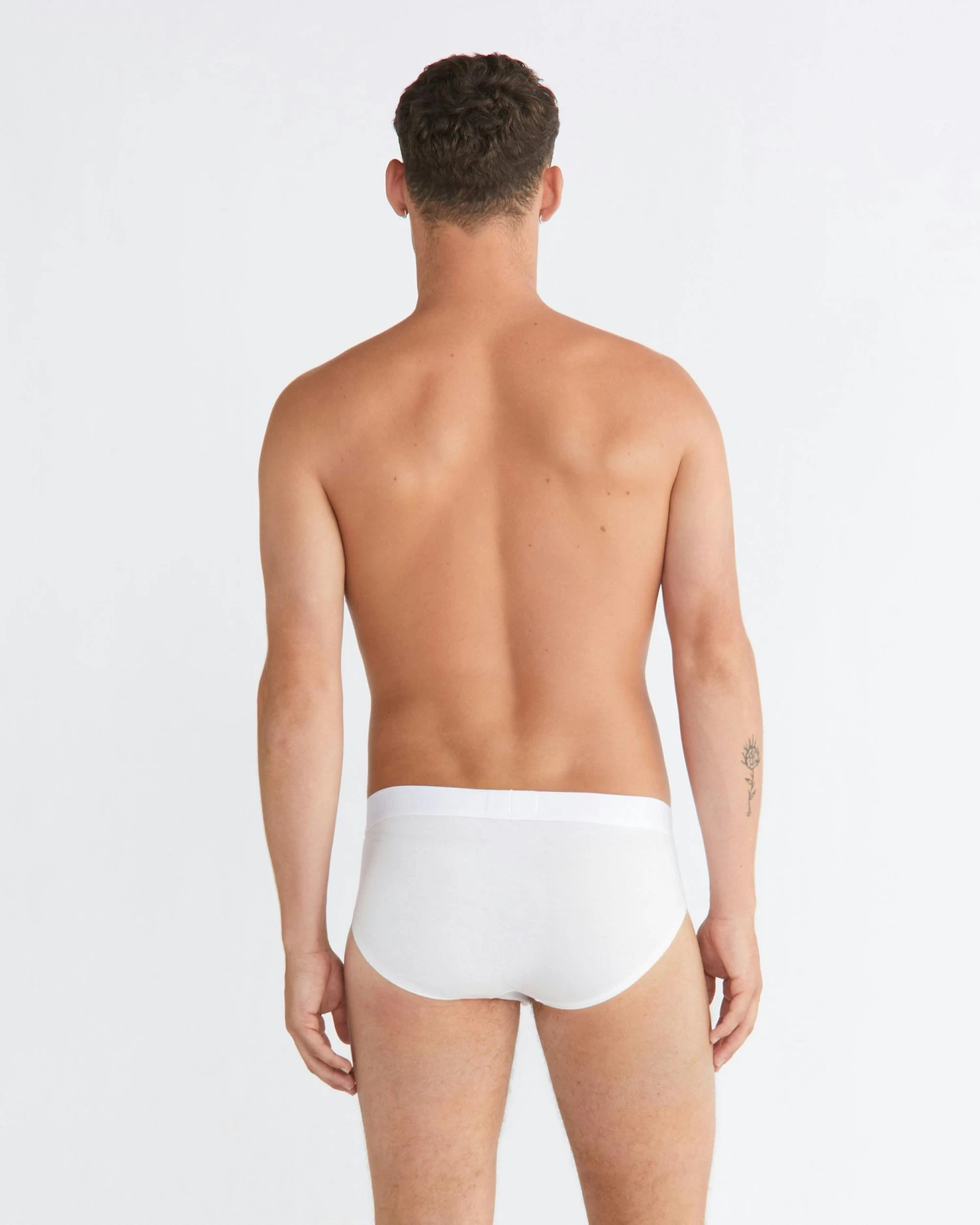 Calvin Klein CK Black Cotton Hip Brief - Image 2