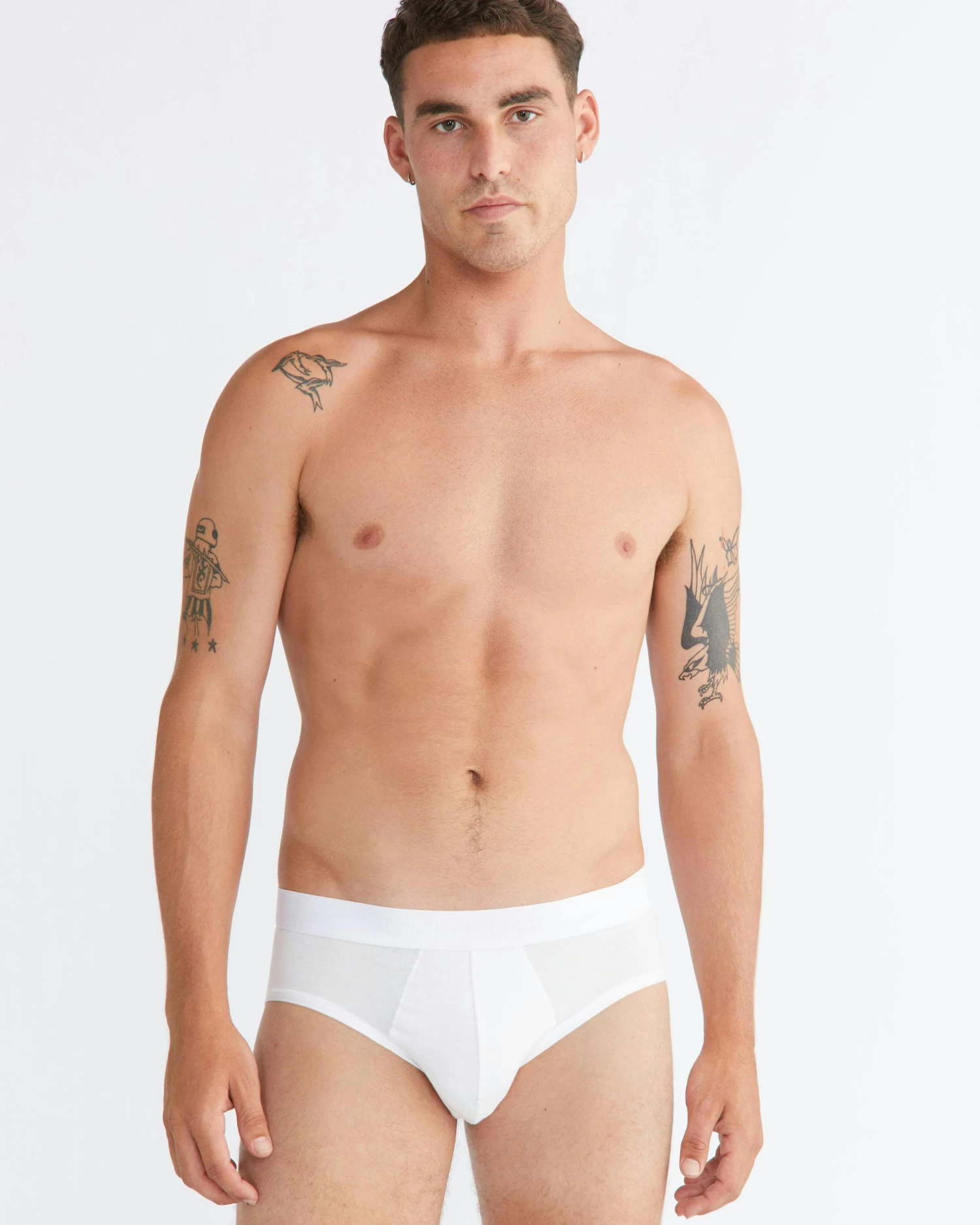 Calvin Klein CK Black Cotton Hip Brief - Image 3