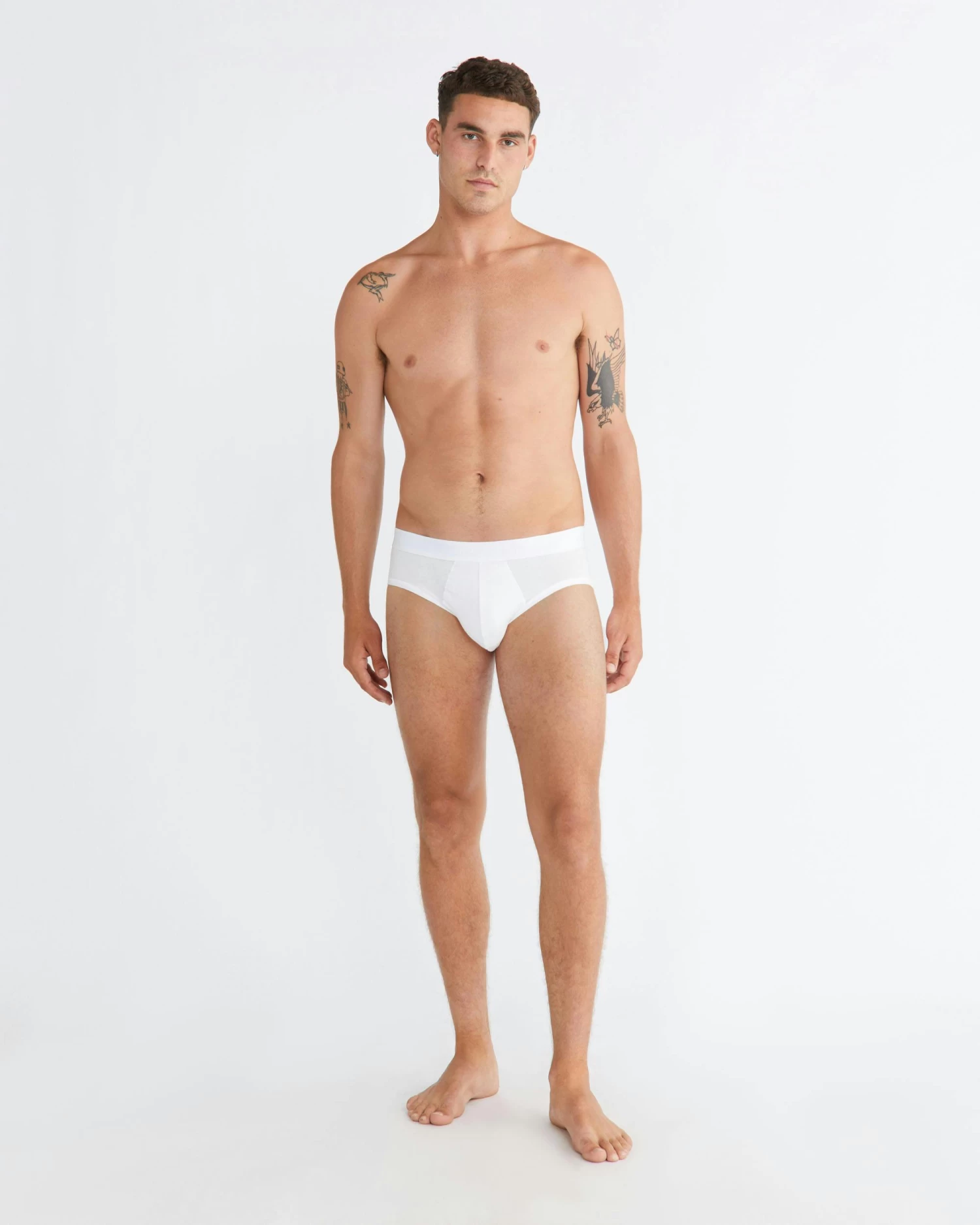 Calvin Klein CK Black Cotton Hip Brief - Image 4