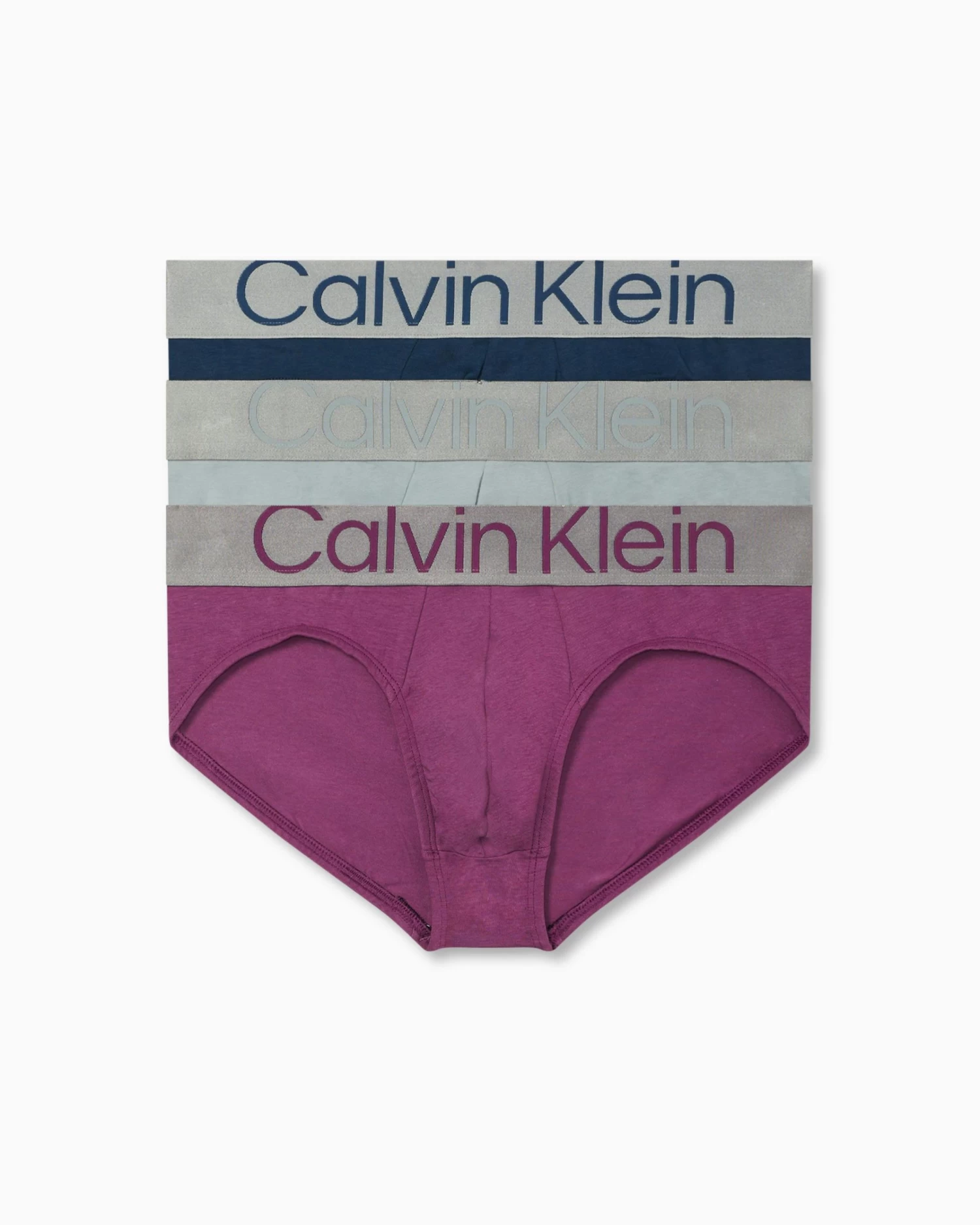 Calvin Klein Reconsidered Steel Cotton 3 Pack Hipster Briefs
