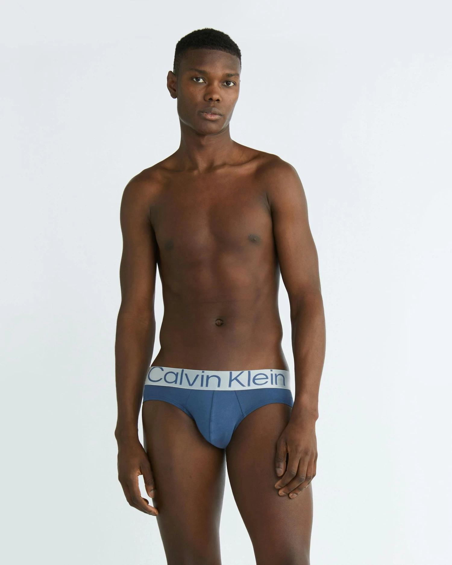 Calvin Klein Reconsidered Steel Cotton 3 Pack Hipster Briefs - Image 2