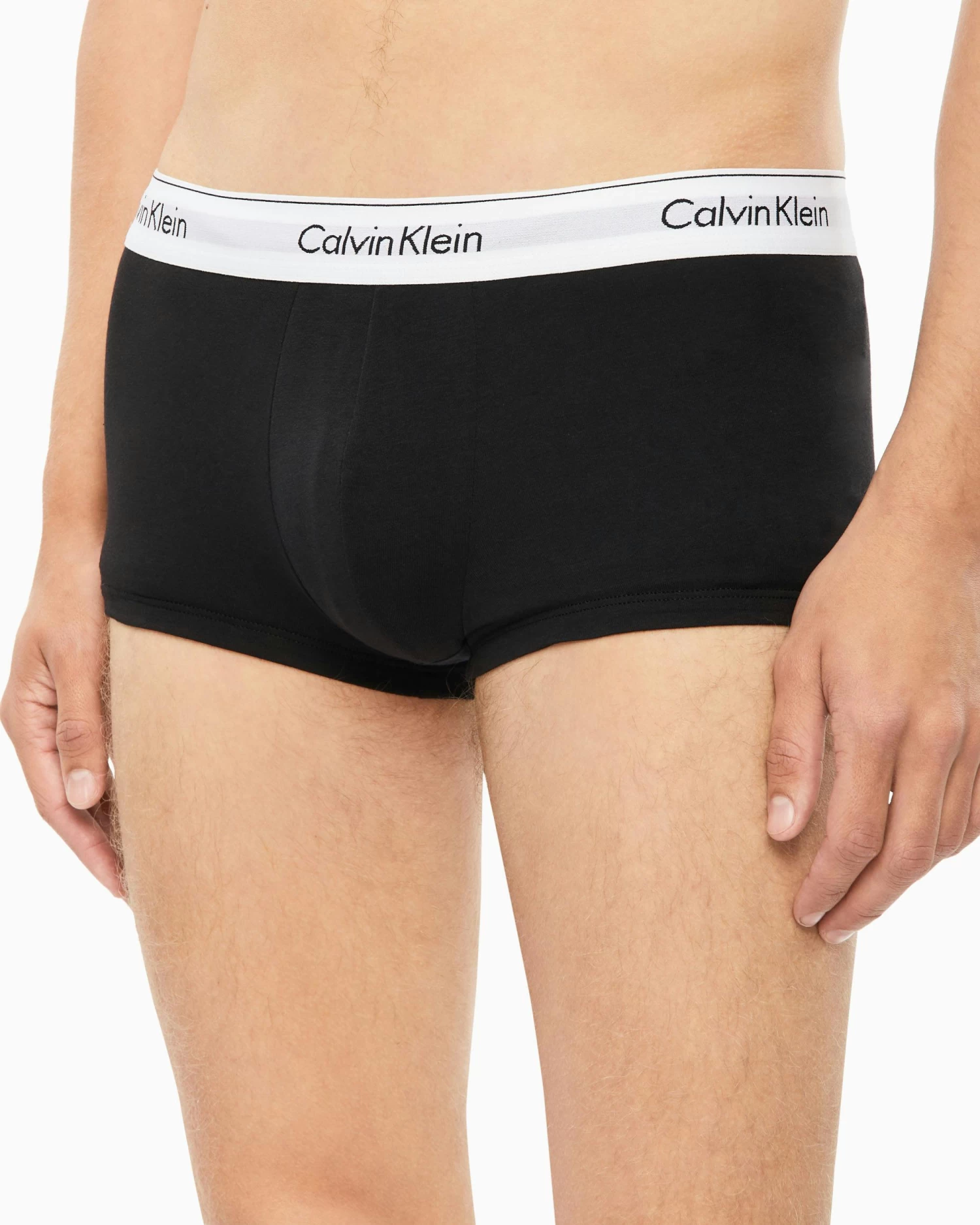 Calvin Klein Modern Cotton Stretch 3 Pack Naturals Low Rise Trunk - Image 4