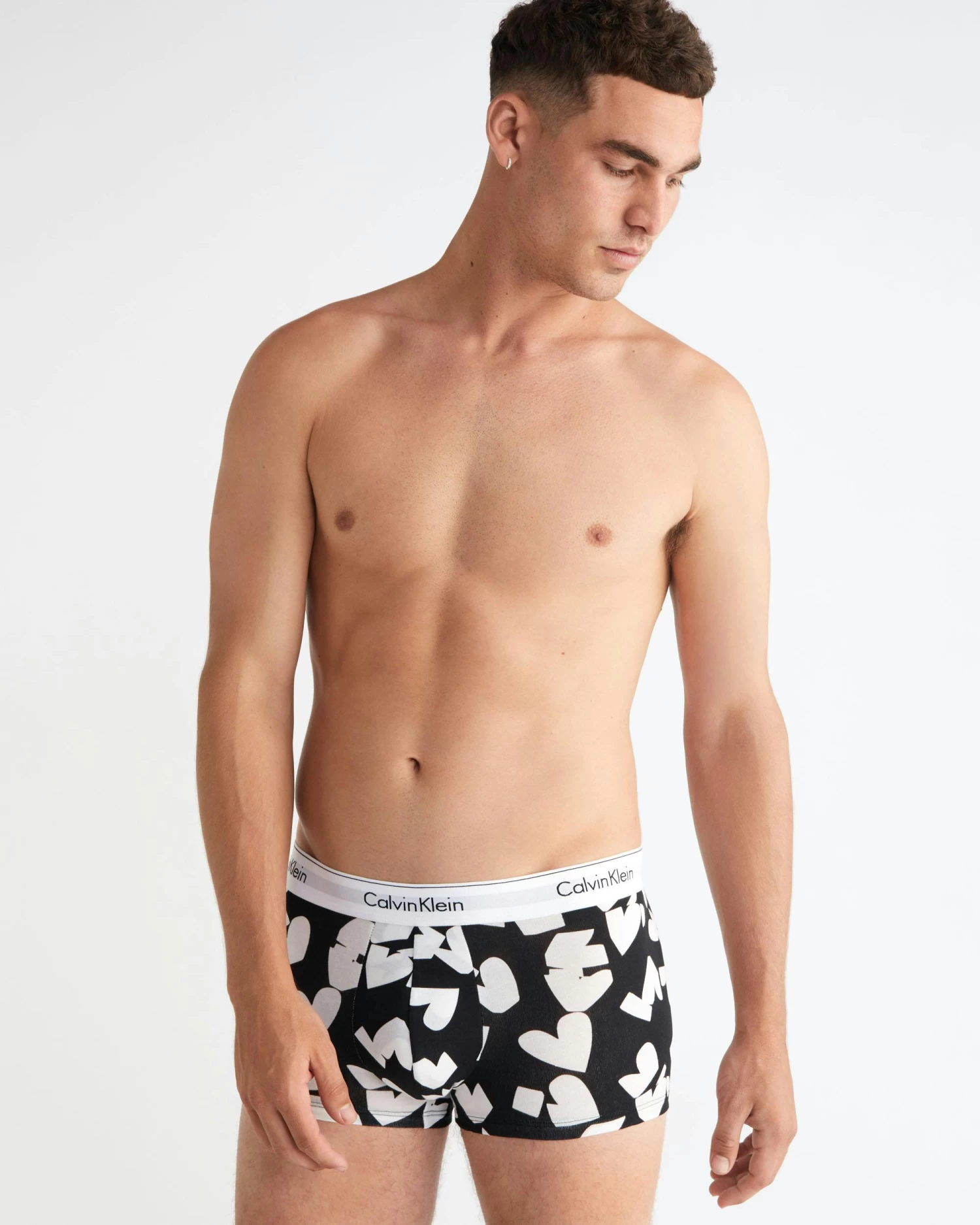 Calvin Klein Modern Cotton Stretch V-Day Trunk - Image 3