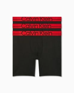 Calvin Klein CK Pro Fit 3 Pack Long Boxer Briefs
