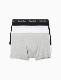 Calvin Klein Cotton Classics 3 Pack Trunks