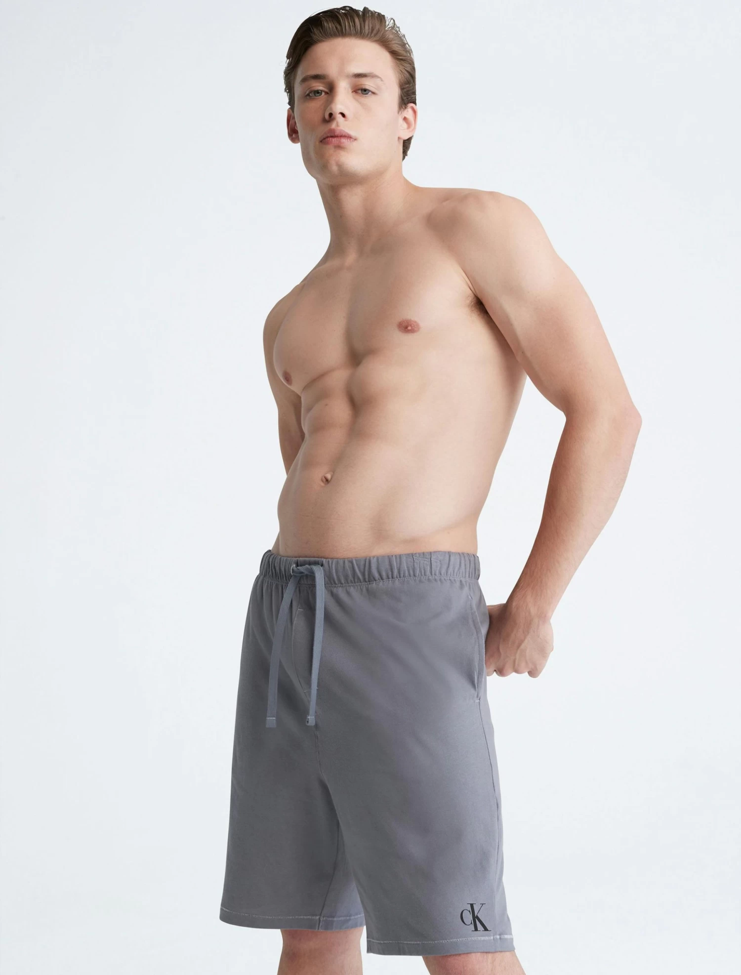 Calvin Klein Cotton Stretch Fit Flex Pyjama Shorts - Image 3