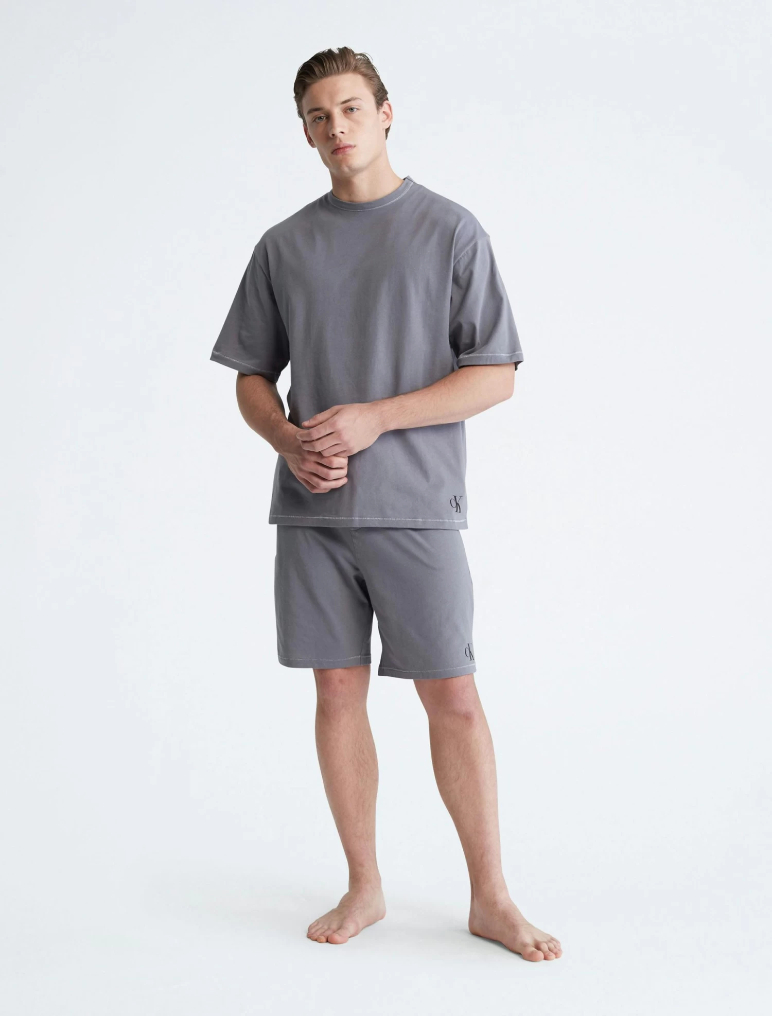 Calvin Klein Cotton Stretch Fit Flex Pyjama Shorts - Image 4