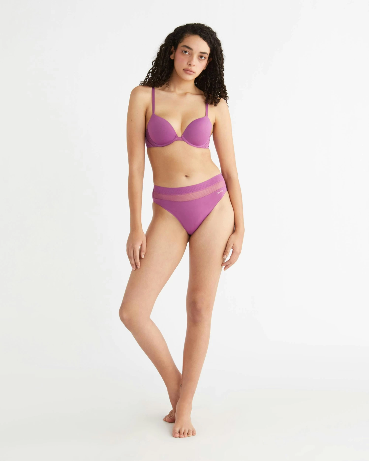 Calvin Klein Perfectly Fit Flex Push Up Plunge Bra - Image 4