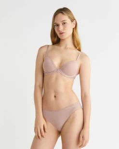 Calvin Klein Seductive Comfort Lotus Floral Lift Demi Bra