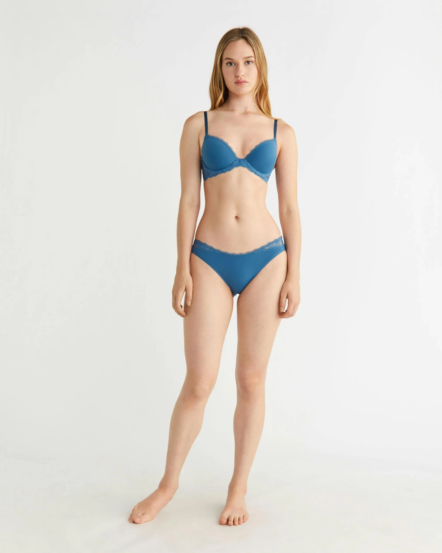 Calvin Klein Seductive Comfort Lotus Floral Lift Demi Bra - Image 4