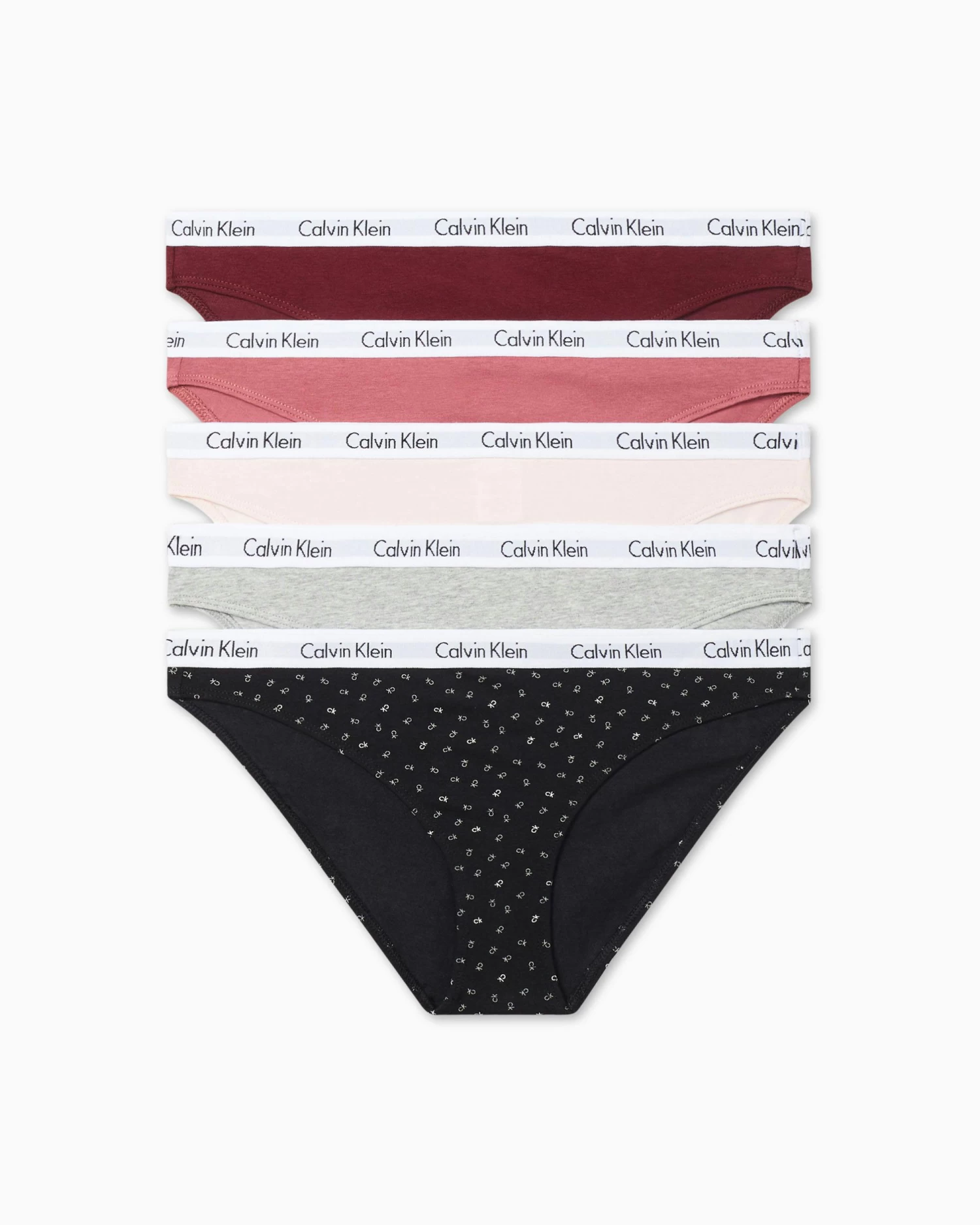 Calvin Klein Carousel 5 Pack Bikini Briefs - Image 2