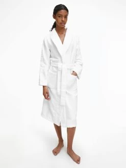 Calvin Klein Logo Bathrobe