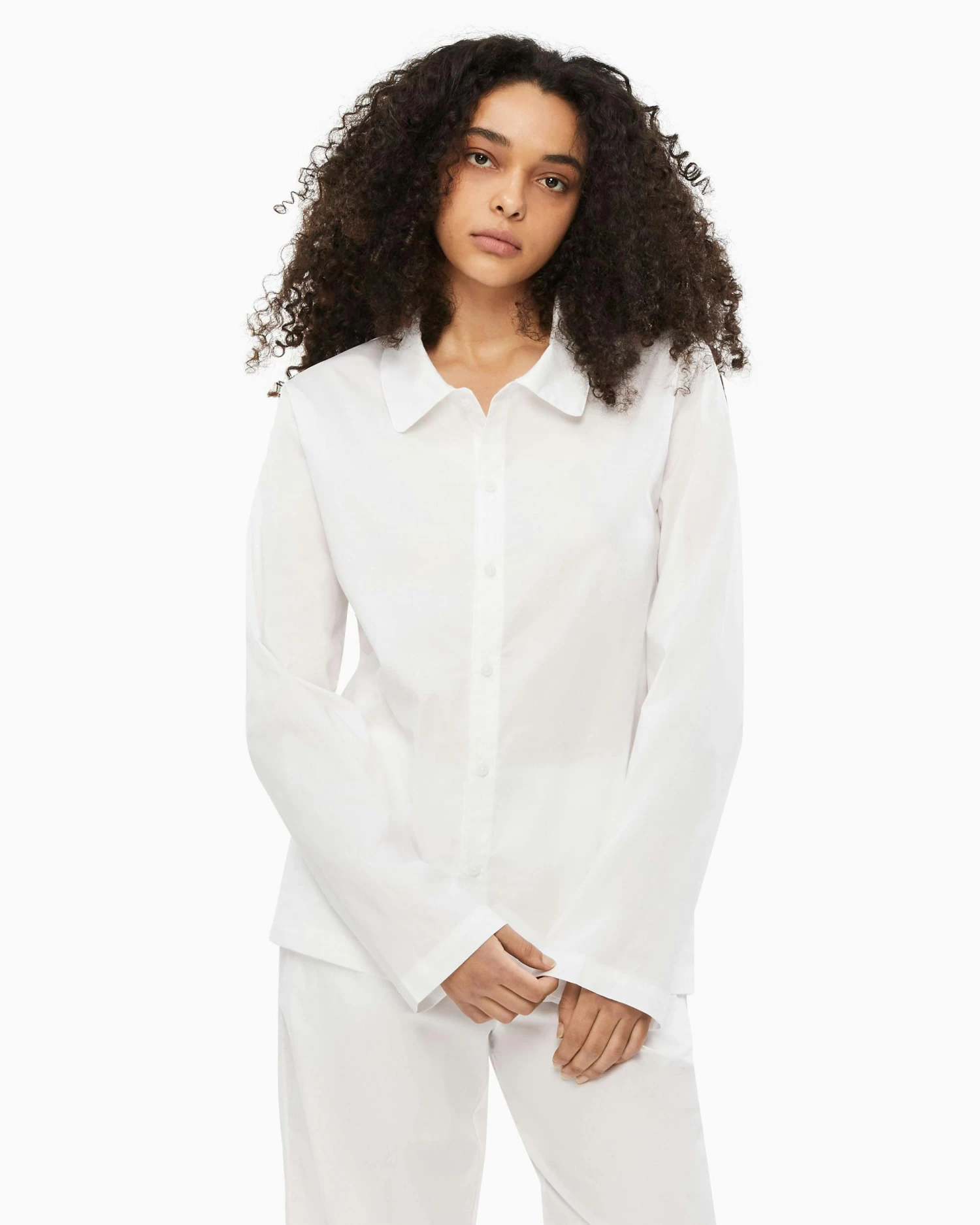 Calvin Klein Pure Cotton V Neck Top