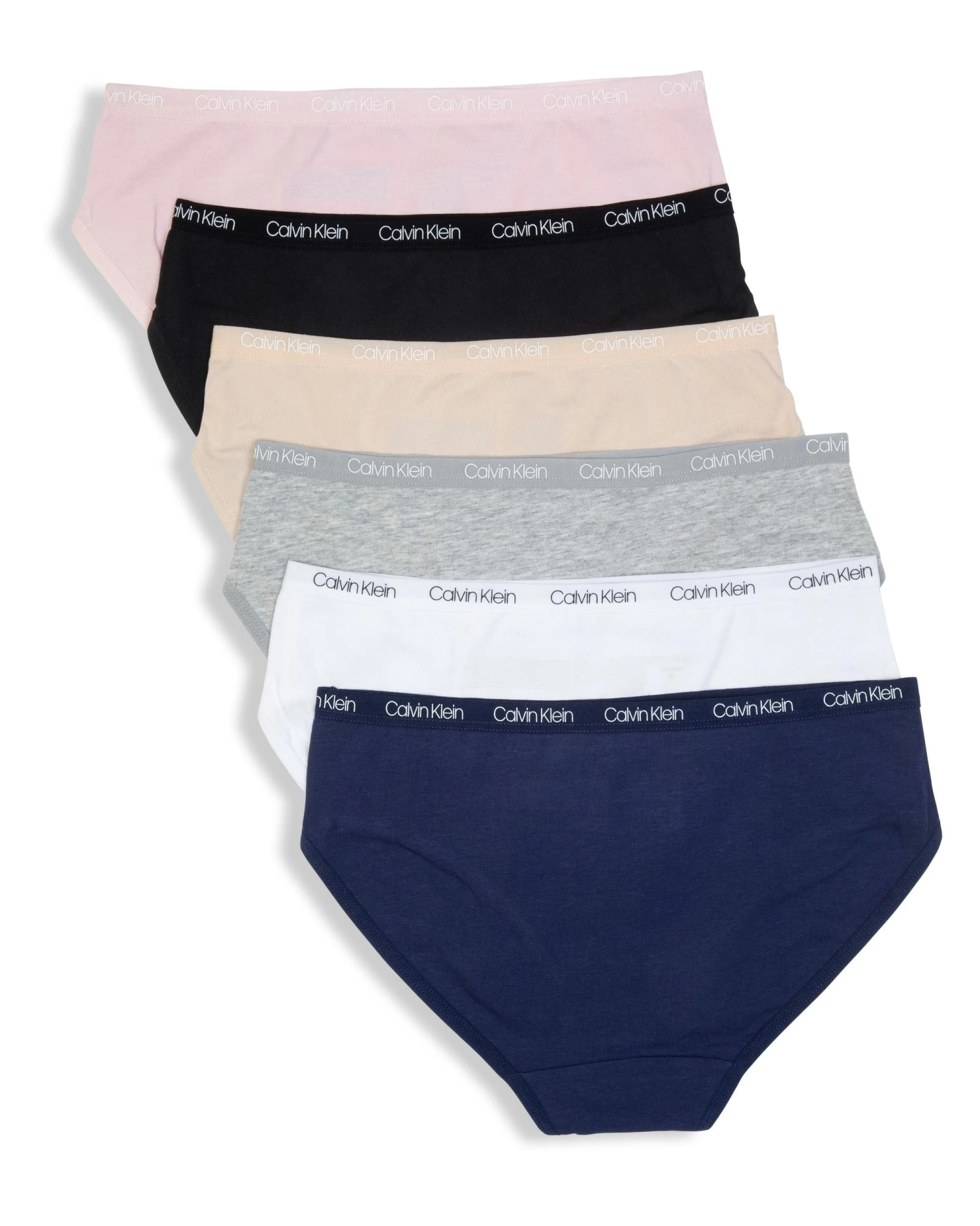 Calvin Klein Girls 6 Pack Bikini Briefs - Image 2