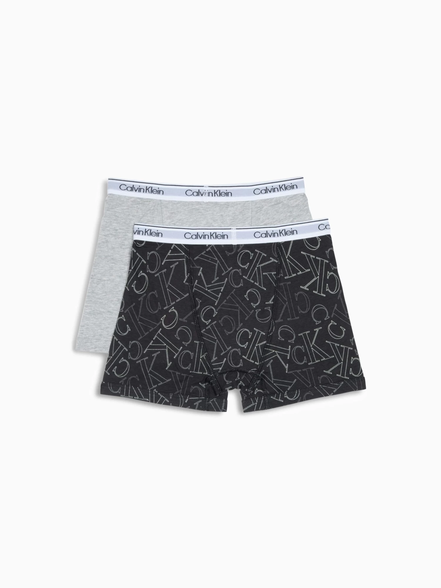 Calvin Klein Boys Modern Cotton 2 Pack Boxer Briefs - Image 2