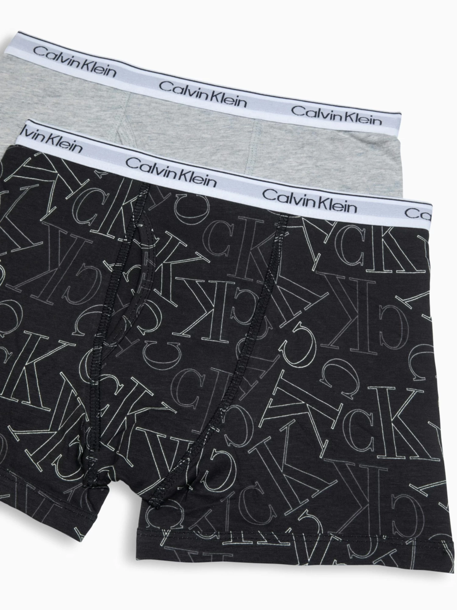 Calvin Klein Boys Modern Cotton 2 Pack Boxer Briefs - Image 3