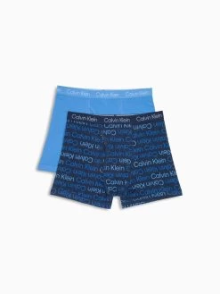 Calvin Klein Boys Cotton Stretch 2 Pack Boxer Briefs