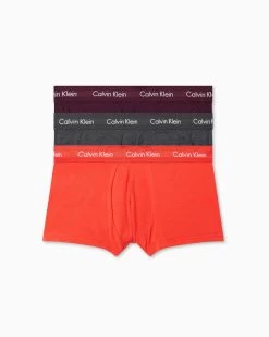 Calvin Klein Cotton Stretch 3 Pack Low Rise Trunks