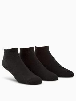 Calvin Klein 3 Pack Bamboo Blend Liner Socks