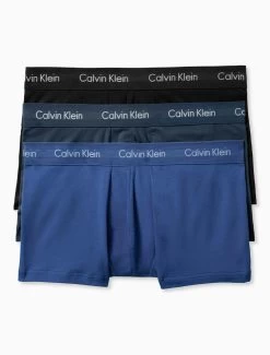 Calvin Klein Cotton Stretch 3 Pack Low Rise Trunks